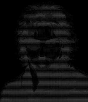 ASCII version of Dia Eldin photo